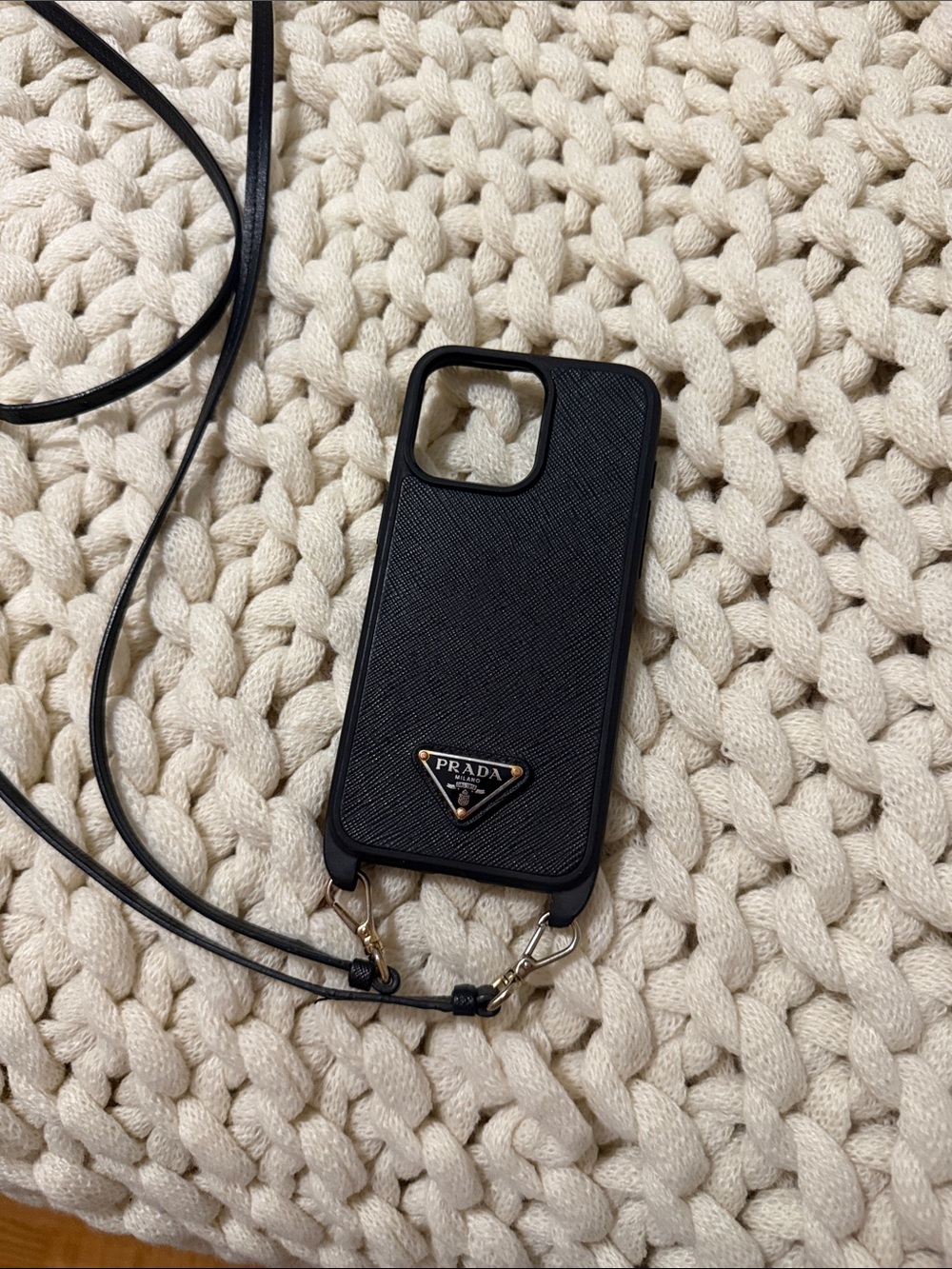 Prada iPhone 14 pro max phone case